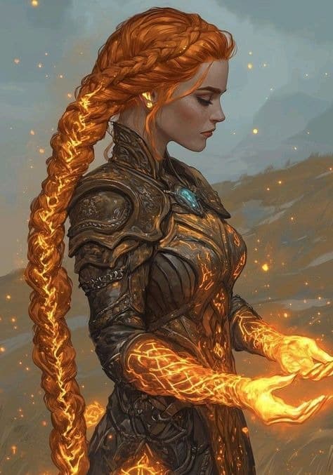 Portrait d'un Aasimar